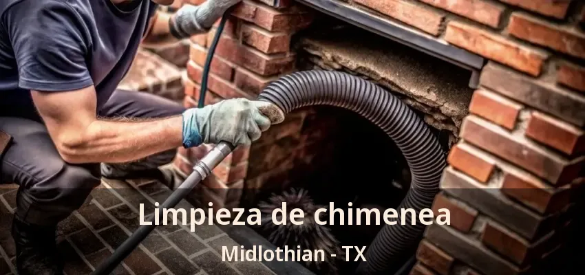 Limpieza de chimenea Midlothian - TX
