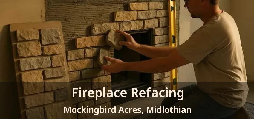 Fireplace Refacing Mockingbird Acres, Midlothian - TX