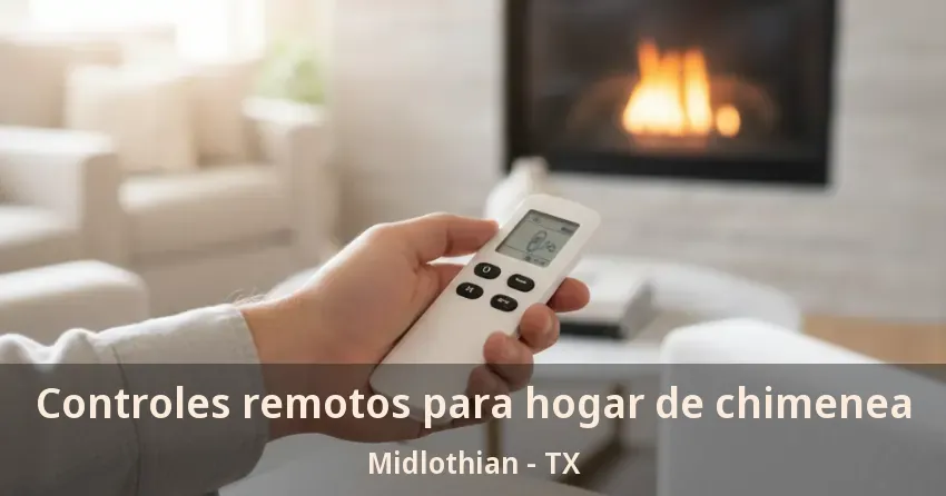 Controles remotos para hogar de chimenea Midlothian - TX
