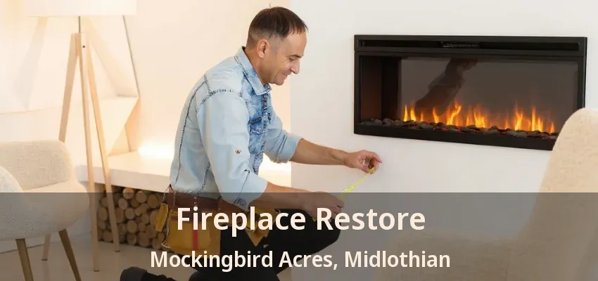 Fireplace Restore Mockingbird Acres, Midlothian - TX