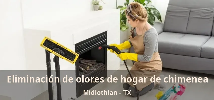 Eliminación de olores de hogar de chimenea Midlothian - TX