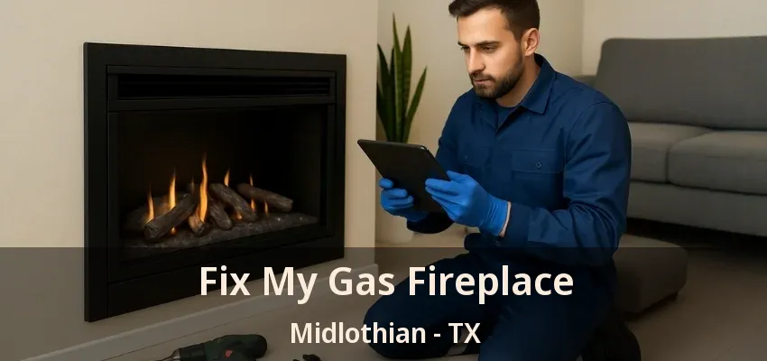 Fix My Gas Fireplace Midlothian - TX
