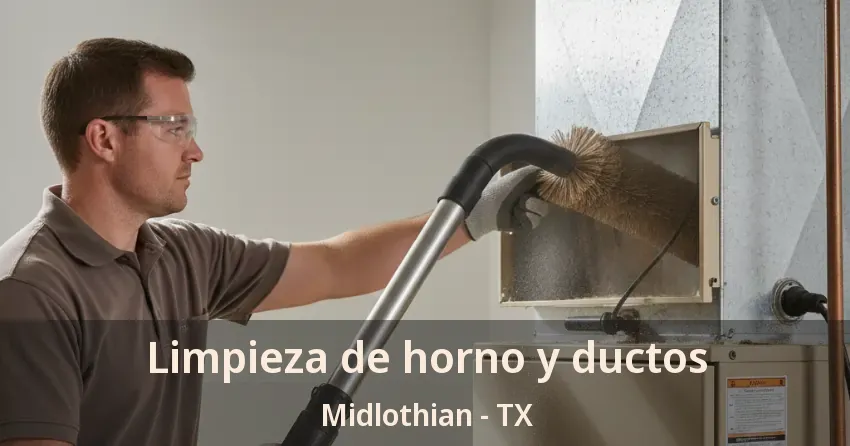 Limpieza de horno y ductos Midlothian - TX