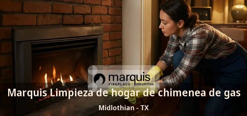 Marquis Limpieza de hogar de chimenea de gas Midlothian - TX