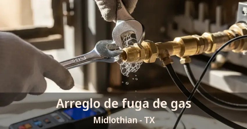 Arreglo de fuga de gas Midlothian - TX