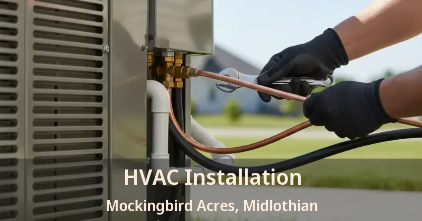 HVAC Installation Mockingbird Acres, Midlothian - TX