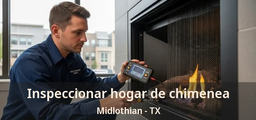Inspeccionar hogar de chimenea Midlothian - TX