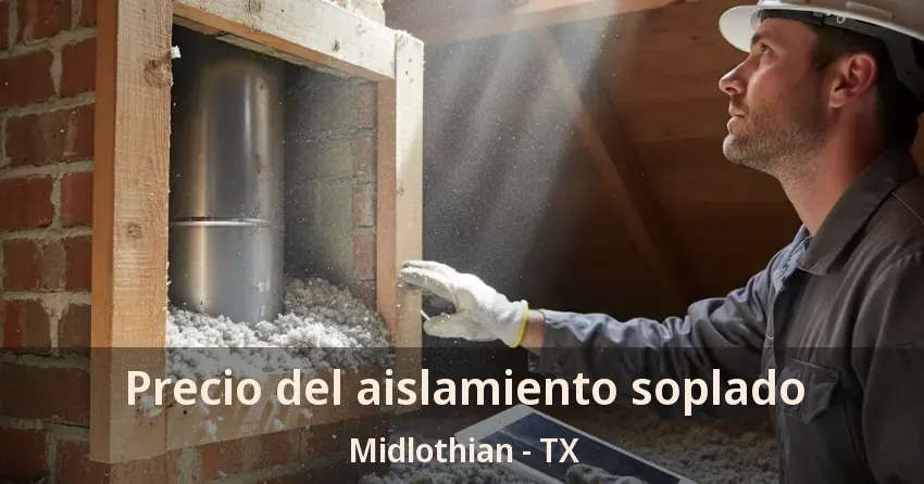 Precio del aislamiento soplado Midlothian - TX Precio del aislamiento soplado Midlothian - TX
